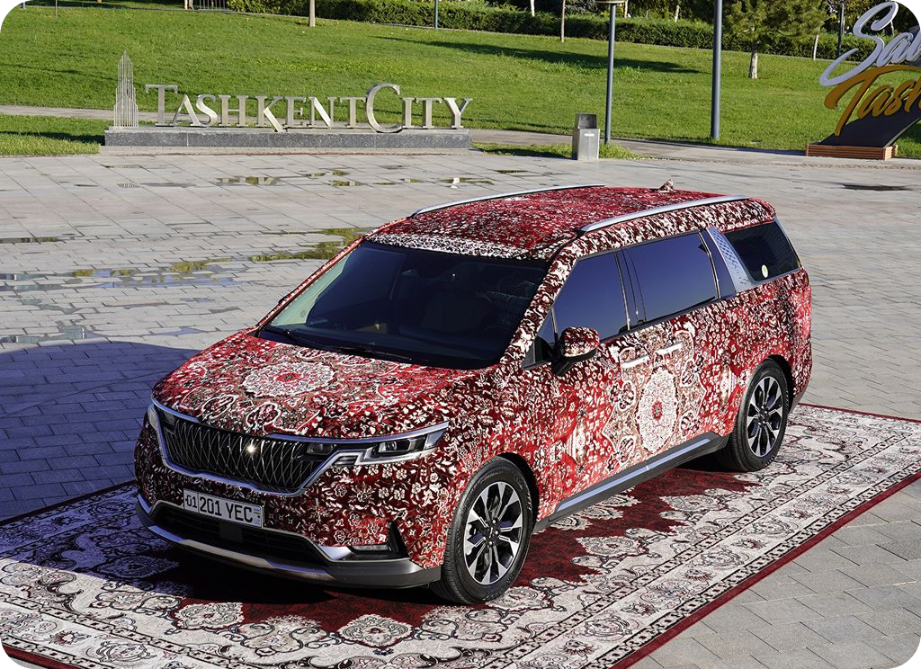 Tashkent City Markazida noodatiy tashkiliy ishdan lavhalar